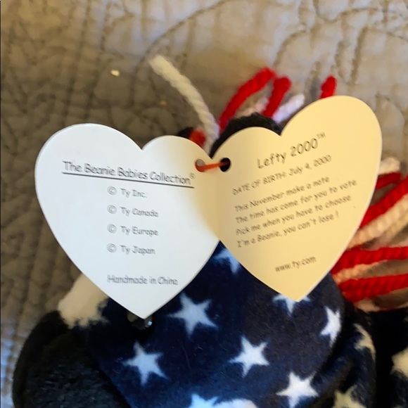 TY 2000 vintage beanie baby political - Picture 4 of 5